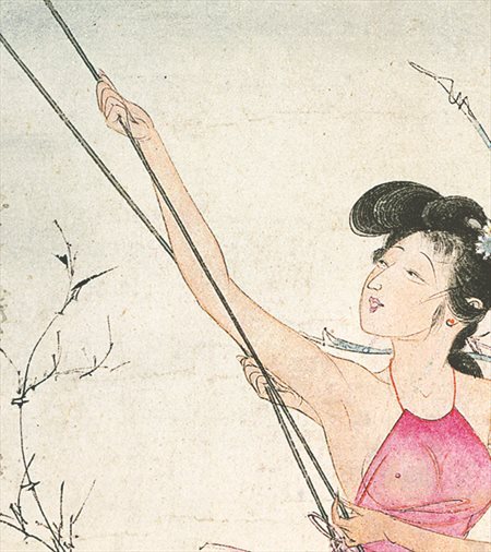 瑞昌-胡也佛的仕女画和最知名的金瓶梅秘戏图